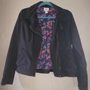 Levi's Utility Jacket with Floral Lining